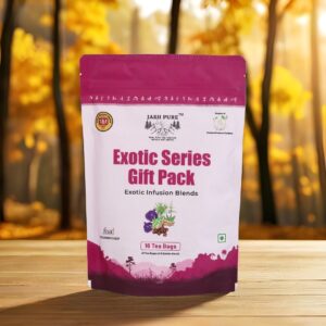 Exotic Series Gift Pack – Jai Jungle Herbal Infusion Blends, 16 Tea Bags