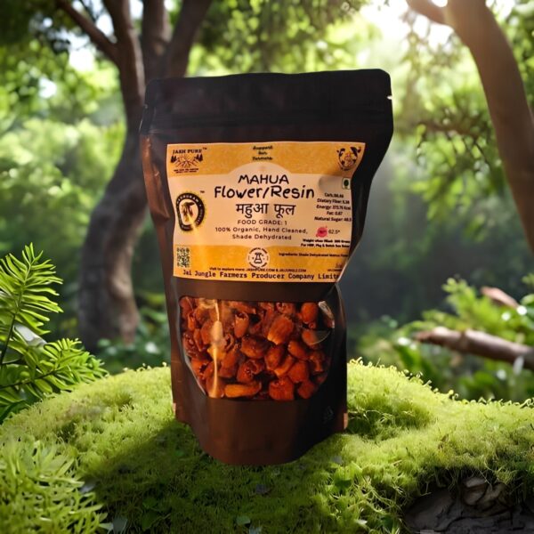 Mahua Flower Resin – Natural Dried Blossoms from Jai Jungle (200g Pack)