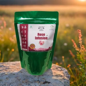 Rose Infusion Tea Bag Pack – Jai Jungle Herbal Floral Infusion, Shade-Dehydrated, Tribal-Owned