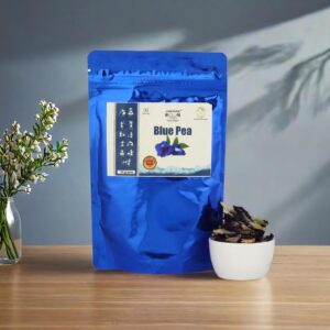 Blue Pea Loose Buds – Jai Jungle Shade-Dehydrated Butterfly Pea Flowers, Front Packaging